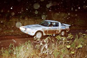 Ted Grzelak / Chris Plante Mazda RX-7 on SS2, Bob Lake I.