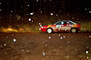 John Rek / Mariusz Malik Audi S2 Quattro on SS2, Bob Lake I.