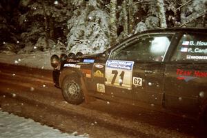 Bryan Hourt / Pete Cardimen Honda Civic on SS8, Bob Lake II.