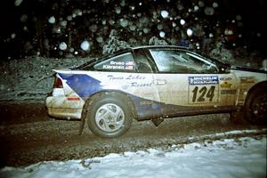 Carl Kieranen / Jerry Bruso Eagle Talon on SS8, Bob Lake II.