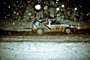 Eric Burmeister / Mark Buskirk VW GTI on SS8, Bob Lake II.