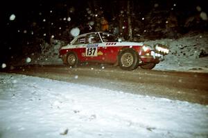 Phil Smith / Dallas Smith MGB-GT on SS8, Bob Lake II.