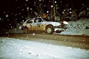 Doug Davenport / Al Kintigh VW GTI on SS8, Bob Lake II.