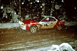 Miroslaw Babinski / Darek Bosek Toyota Celica All-Trac on SS8, Bob Lake II.