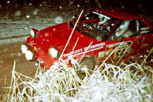 Chris Gilligan / Joe Petersen Toyota MR-2 on SS8, Bob Lake II.