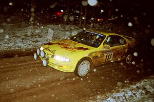 Jim Anderson / Martin Dapot Honda Prelude VTEC at the flying finish of SS5, Passmore.