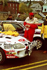 Ralph Kosmides / Joe Noyes Toyota Supra Turbo at parc expose in Houghton.