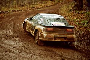 Bryan Pepp / Jerry Stang Eagle Talon at the final corner of SS11, Gratiot Lake I.