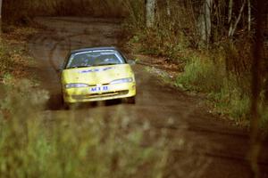 Steve Gingras / Bill Westrick Eagle Talon on SS18, Gratiot Lake II.