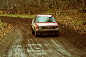 Richard Pilczuk / Brian Pilczuk VW GTI on SS18, Gratiot Lake II.