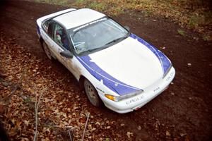 Carl Kieranen / Jerry Bruso Eagle Talon on SS18, Gratiot Lake II.