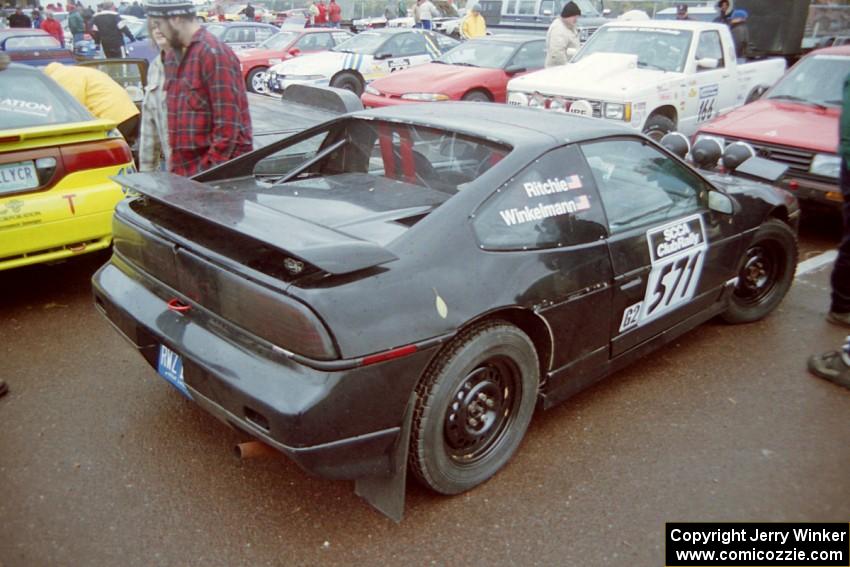 Kurt Winkelmann / Drew Ritchie Pontiac Fiero at parc expose in Houghton.