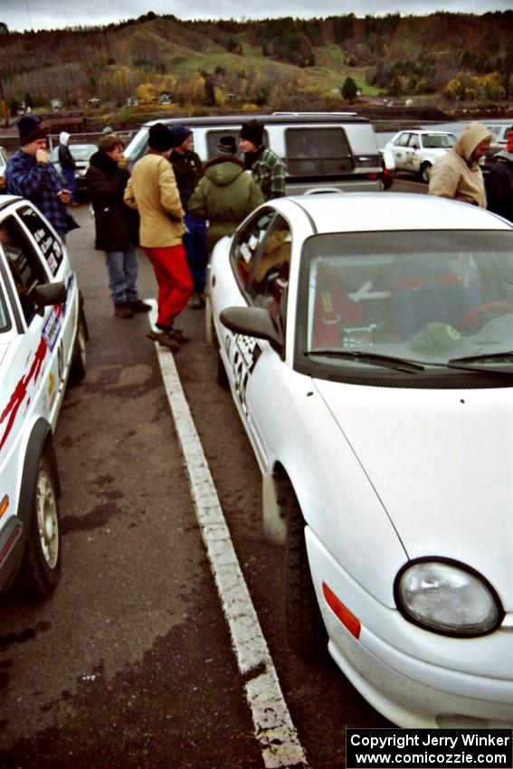 Nathan Koukkari / Jake Himes Dodge Neon at parc expose in Houghton.