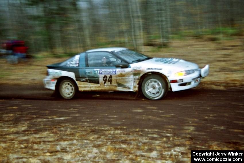 Bryan Pepp / Jerry Stang Eagle Talon at the second to last corner of SS1, Beacon Hill.