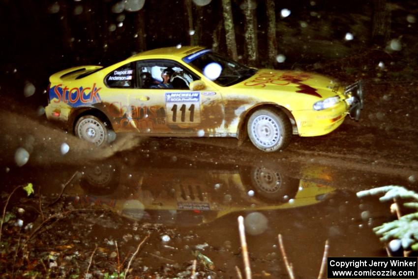 Jim Anderson / Martin Dapot Honda Prelude VTEC at speed on SS2, Bob Lake I.