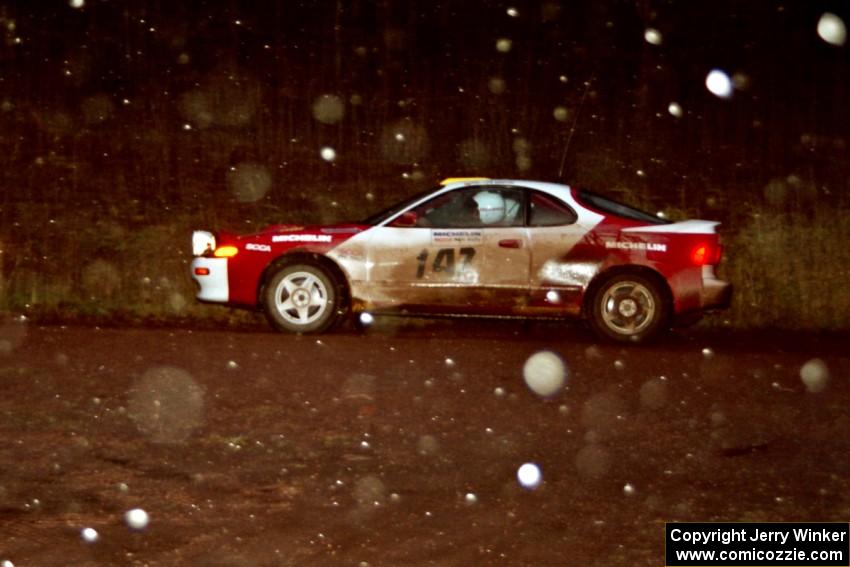 Miroslaw Babinski / Darek Bosek Toyota Celica All-Trac on SS2, Bob Lake I.