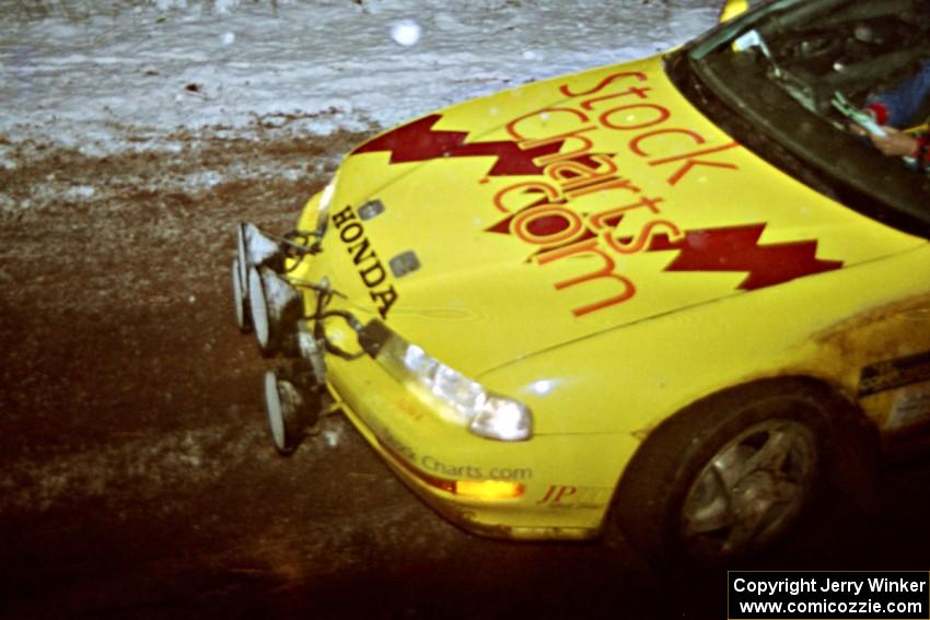 Jim Anderson / Martin Dapot Honda Prelude VTEC on SS8, Bob Lake II.