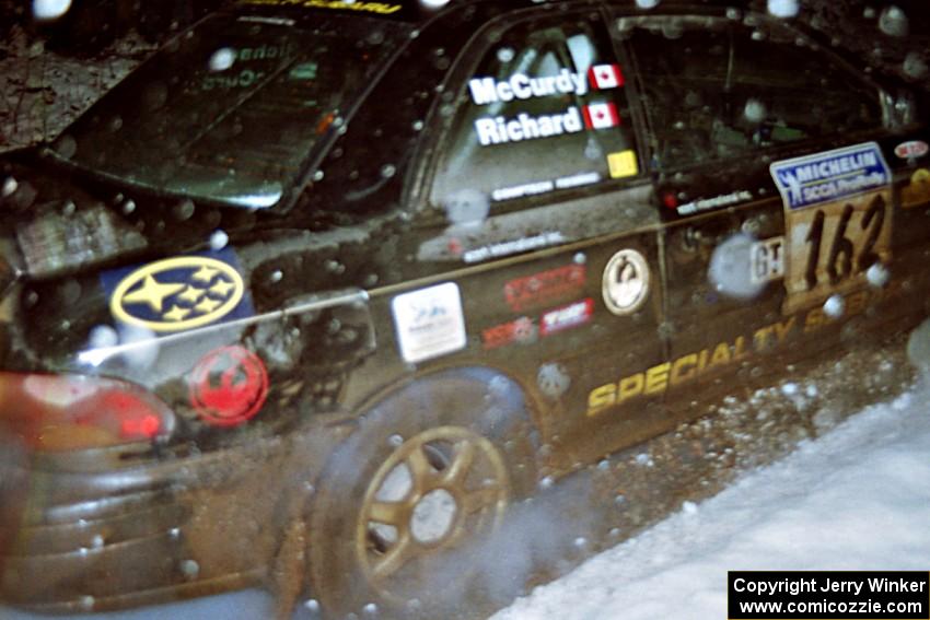 Pat Richard / Claire Chizma Subaru Impreza 2.5RS on SS8, Bob Lake II.