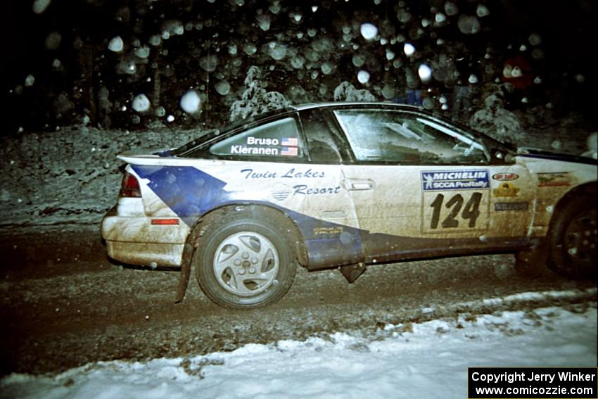 Carl Kieranen / Jerry Bruso Eagle Talon on SS8, Bob Lake II.