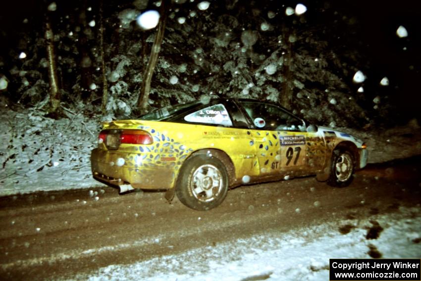 Paul Dubinsky / John Dillon Eagle Talon on SS8, Bob Lake II.