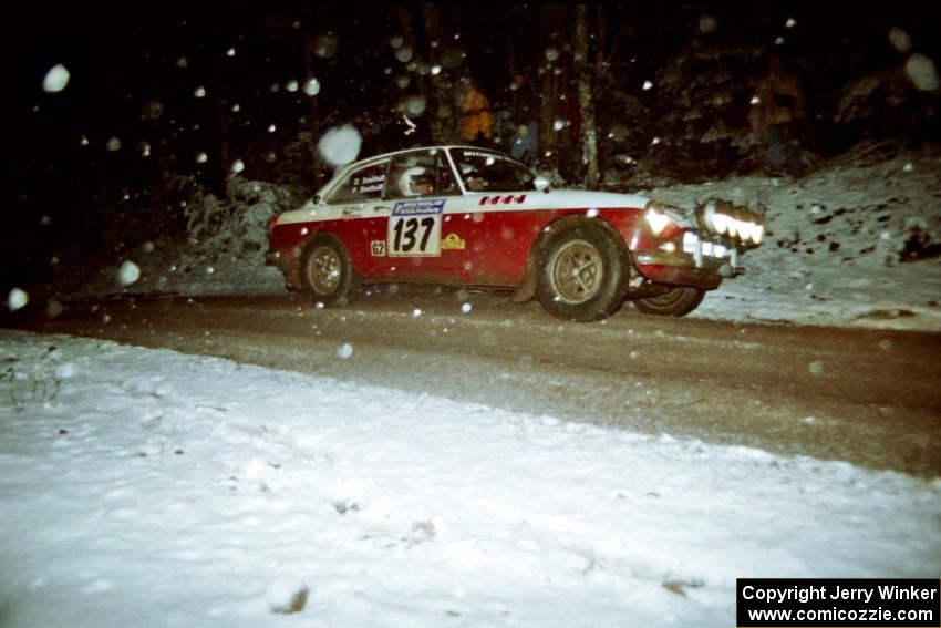 Phil Smith / Dallas Smith MGB-GT on SS8, Bob Lake II.