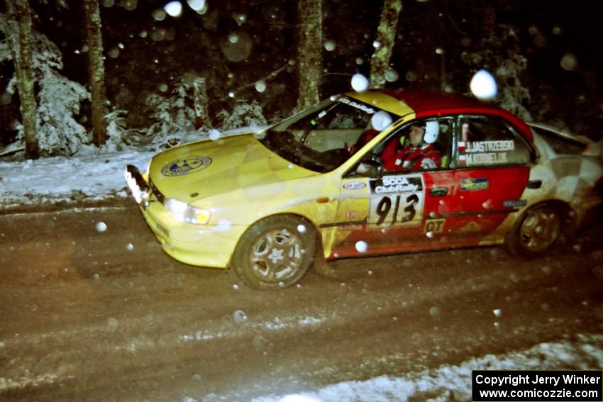 Janusz Jastrzebski / Jeff Hoekstra Subaru Impreza on SS8, Bob Lake II.