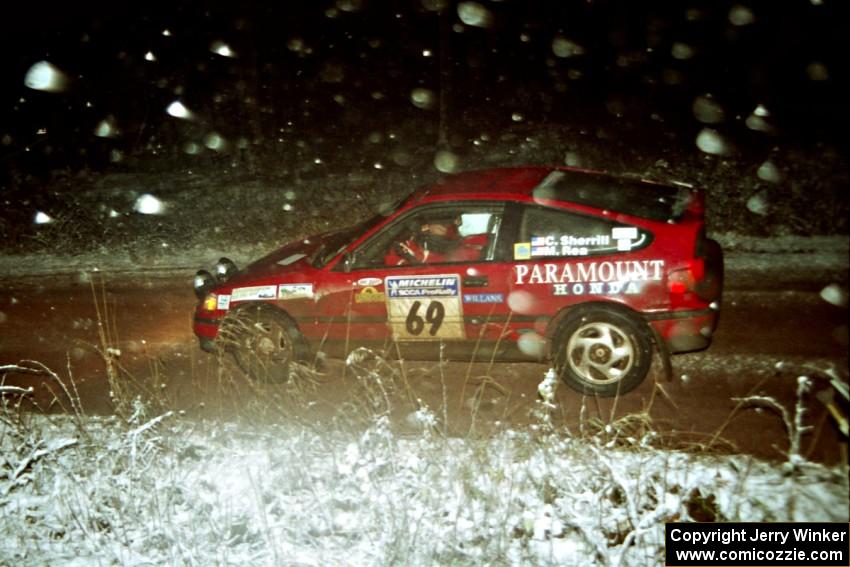 Charles Sherrill / Mark Rea Honda CRX Si on SS8, Bob Lake II.