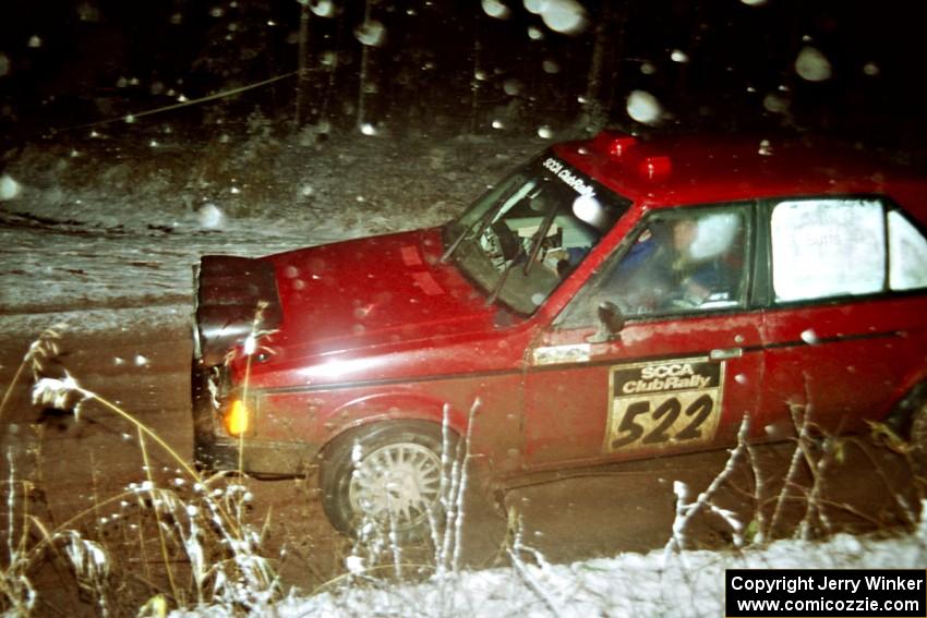 Jon Butts / Gary Butts Dodge Omni on SS8, Bob Lake II.