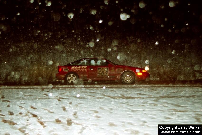 Paul Dunn / Brian Jenkins Toyota Celica All-Trac on SS8, Bob Lake II.