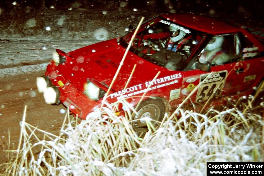 Chris Gilligan / Joe Petersen Toyota MR-2 on SS8, Bob Lake II.