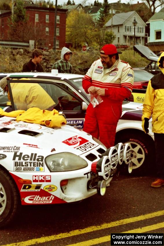 Ralph Kosmides / Joe Noyes Toyota Supra Turbo at parc expose in Houghton.