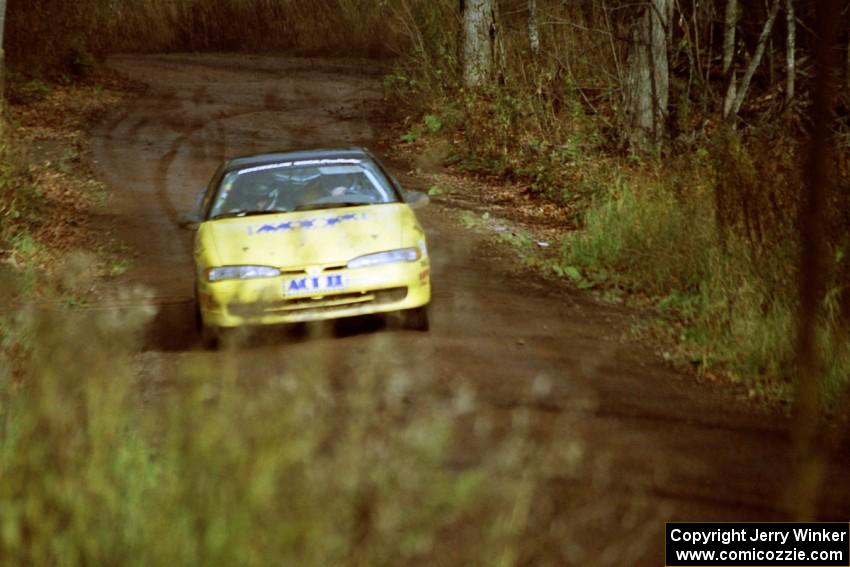 Steve Gingras / Bill Westrick Eagle Talon on SS18, Gratiot Lake II.