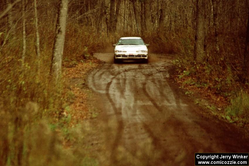 Bryan Pepp / Jerry Stang Eagle Talon on SS18, Gratiot Lake II.