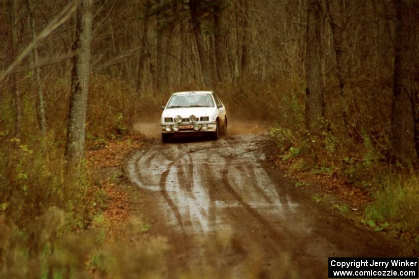 Henry Krolikowski / Cindy Krolikowski Dodge Shadow on SS18, Gratiot Lake II.