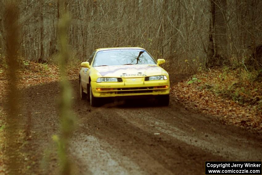 Jim Anderson / Martin Dapot Honda Prelude VTEC on SS18, Gratiot Lake II.