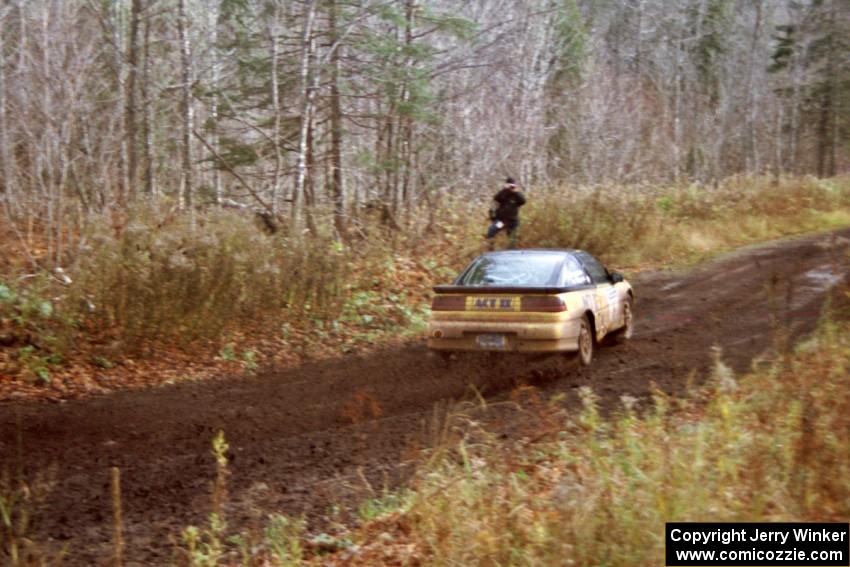 Steve Gingras / Bill Westrick Eagle Talon on SS18, Gratiot Lake II.