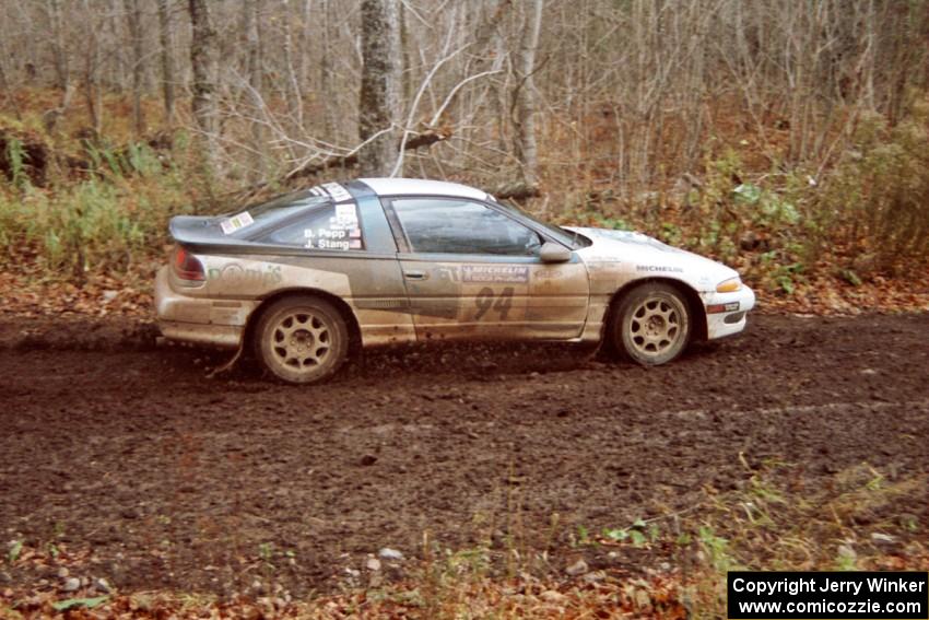 Bryan Pepp / Jerry Stang Eagle Talon on SS18, Gratiot Lake II.