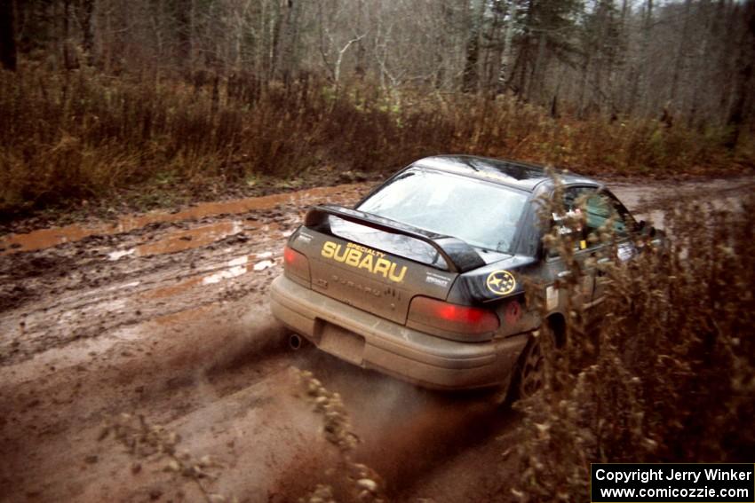 Pat Richard / Claire Chizma Subaru Impreza 2.5RS on SS18, Gratiot Lake II.