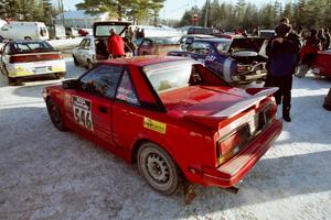 The Steve Irwin / Phil Schmidt Toyota MR2 at parc expose.