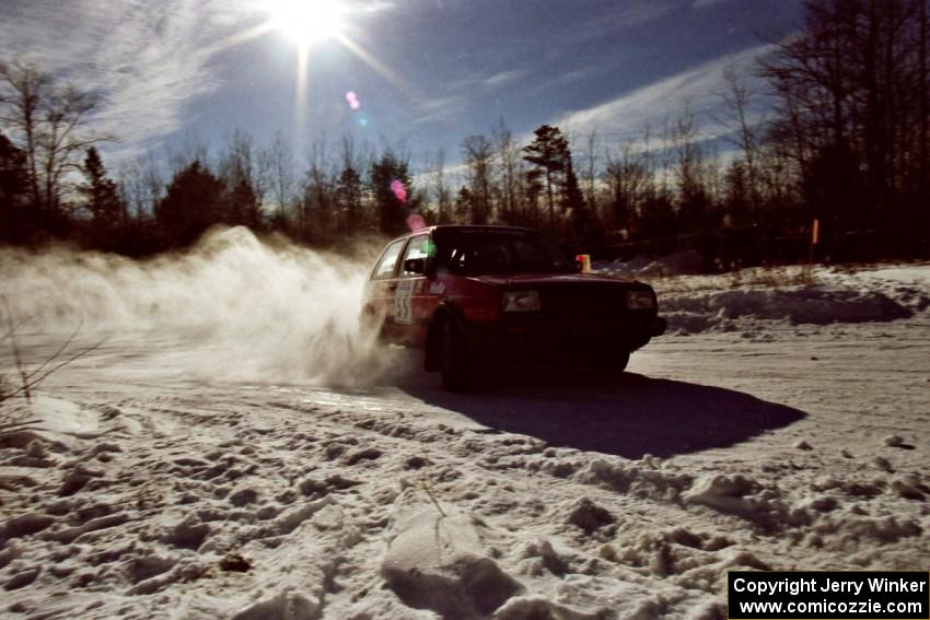 The Brian Vinson / Luke Stuart VW GTI on SS1, Hungry 5.