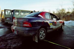 The Tom Young / Jim LeBeau Dodge Neon ACR at midday service.(1)