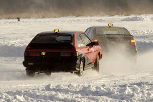 Brian Lange / Matt Bjorge VW Corrado and Bruce Olson's VW Scirocco