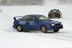 Mark Utecht / Dave Cammack Subaru Impreza 2.5RS and Cody Reinhofer's Audi TT