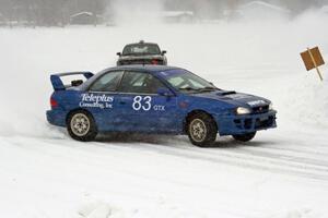 Mark Utecht / Dave Cammack Subaru Impreza 2.5RS and Cody Reinhofer's Audi TT