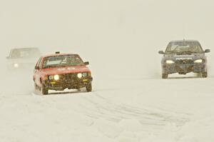 Mark Olson's VW Scirocco and Mark Utecht / Dave Cammack Subaru Impreza 2.5RS