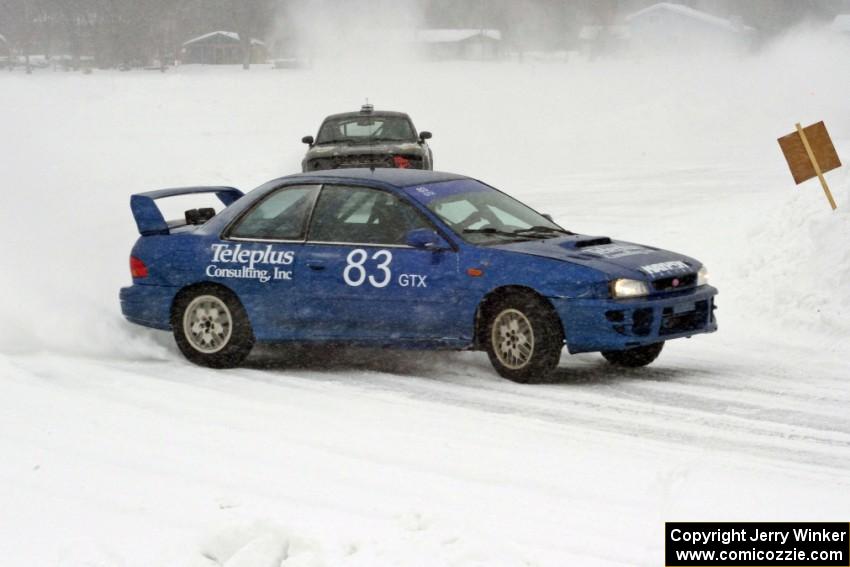 Mark Utecht / Dave Cammack Subaru Impreza 2.5RS and Cody Reinhofer's Audi TT