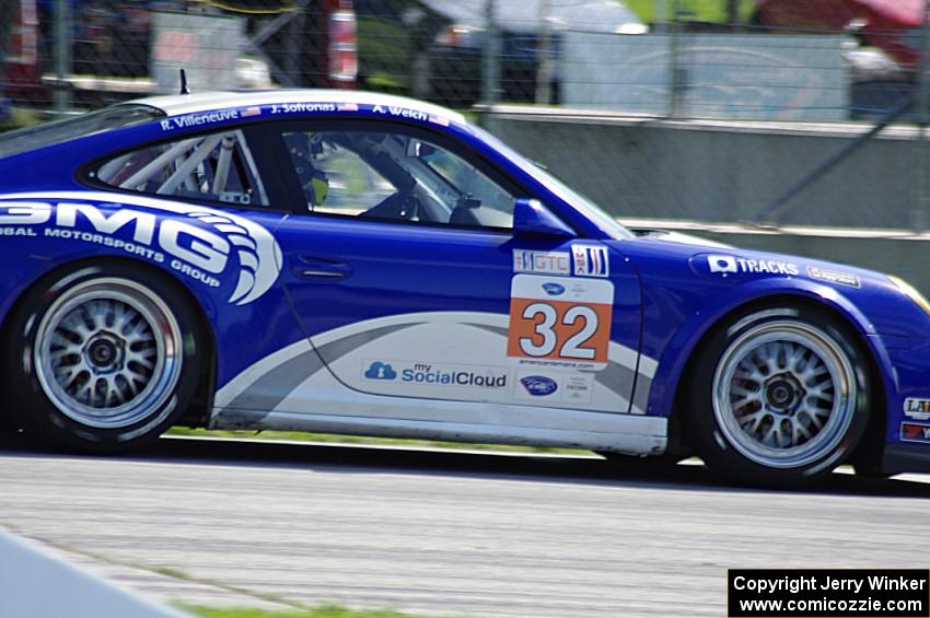 James Sofronas / Alex Welch / René Villeneuve Porsche GT3 Cup