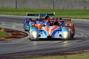 Rusty Mitchell / James French and Tristan Nuñez / Charlie Shears Oreca FLM09s