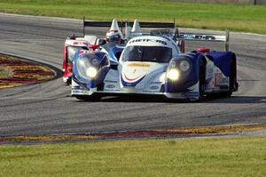 Chris McMurry / Tony Burgess Lola B12/60 Mazda and Klaus Graf / Lucas Luhr HPD ARX-03a Honda