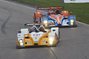 Mirco Schultis / Renger van der Zande and Rusty Mitchell / James French Oreca FLM09s